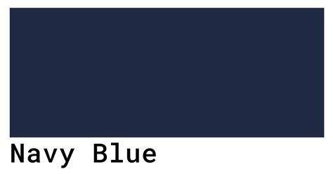 color code navy blue